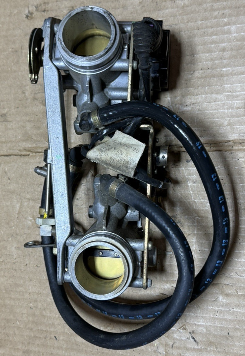 1995-2001 Ducati 748 748S OEM Throttle Bodies Injectors TPS Fuel Lines