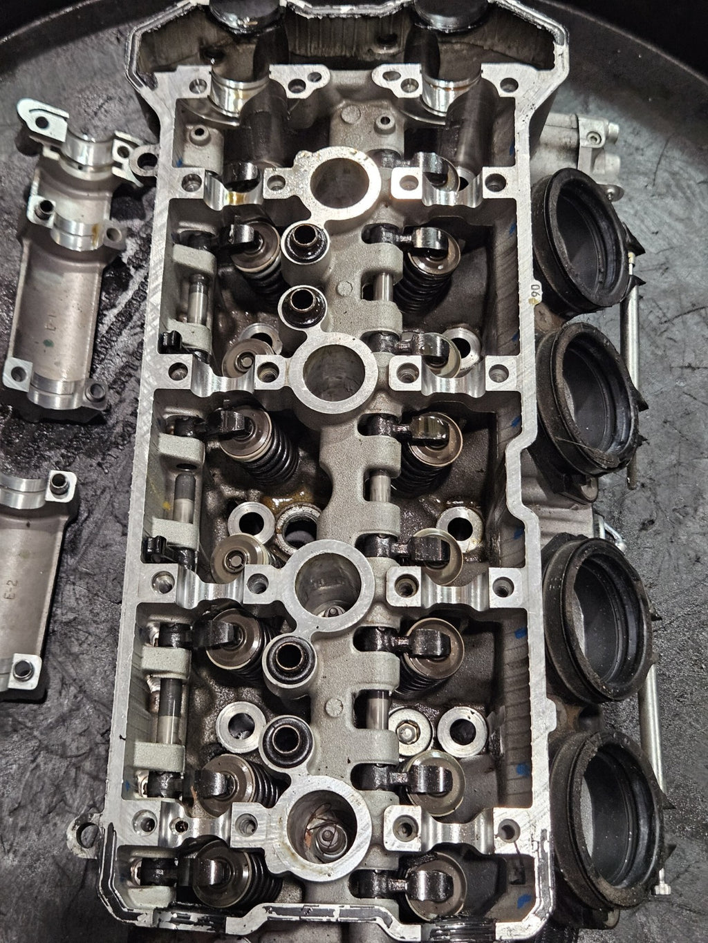 2017 17-25 SUZUKI GSXR 1000 COMPLETE ENGINE MOTOR OEM TOP END CYLINDER HEAD CAMS14