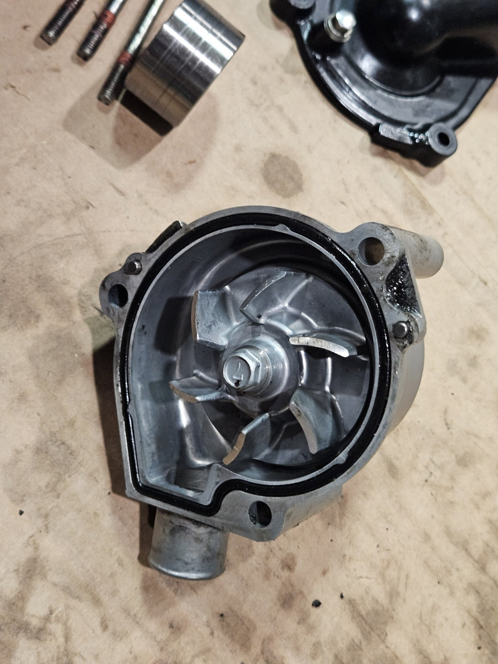 13-18 2015 Kawasaki Ninja ZX6R Engineoem Water Oil Pump Used Genuine OEM Working