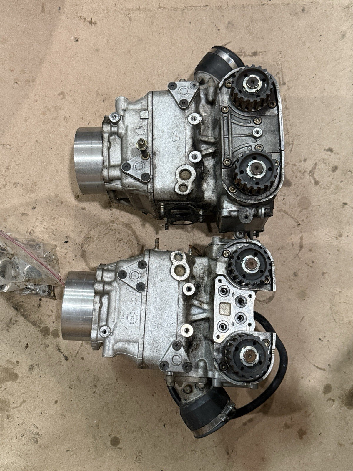 94-03 Ducati 748 OEM Vertical Horizontal Cylinder Head Engine Top End Motor Set
