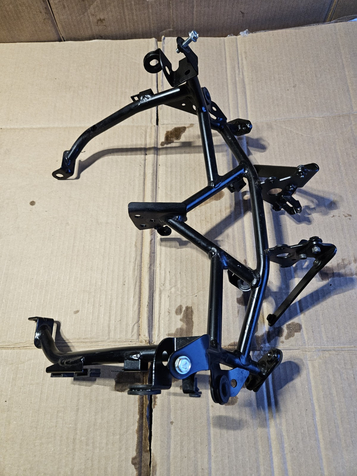 17-19 Kawasaki Ninja 650 EX650 ABS KRT OEM Upper Fairing Stay Bracket 39137-06673