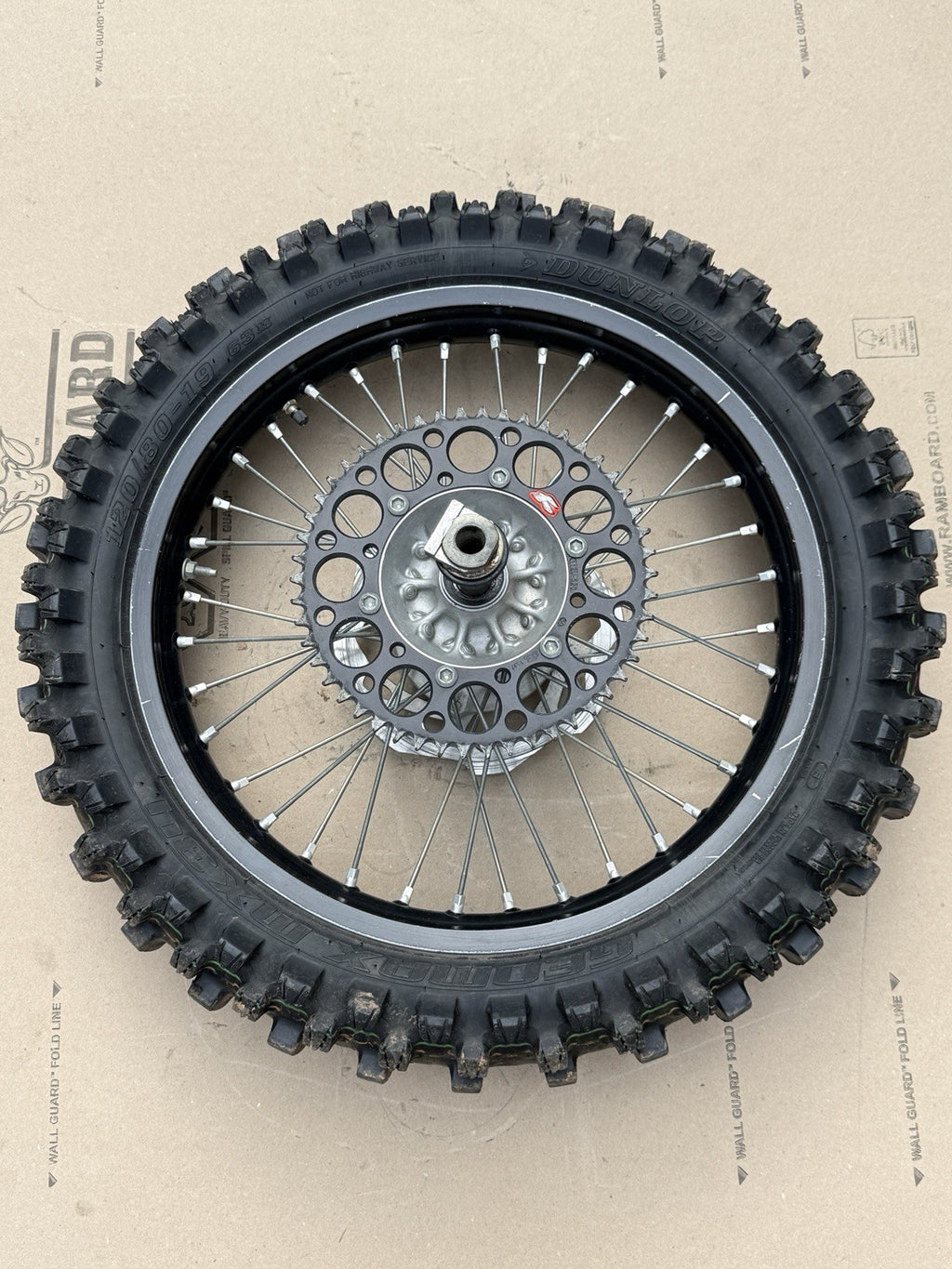 16-18 Kawasaki KX450F OEM Wheel Set 21/19 Front Rear Rims Hubs 41090-0080
