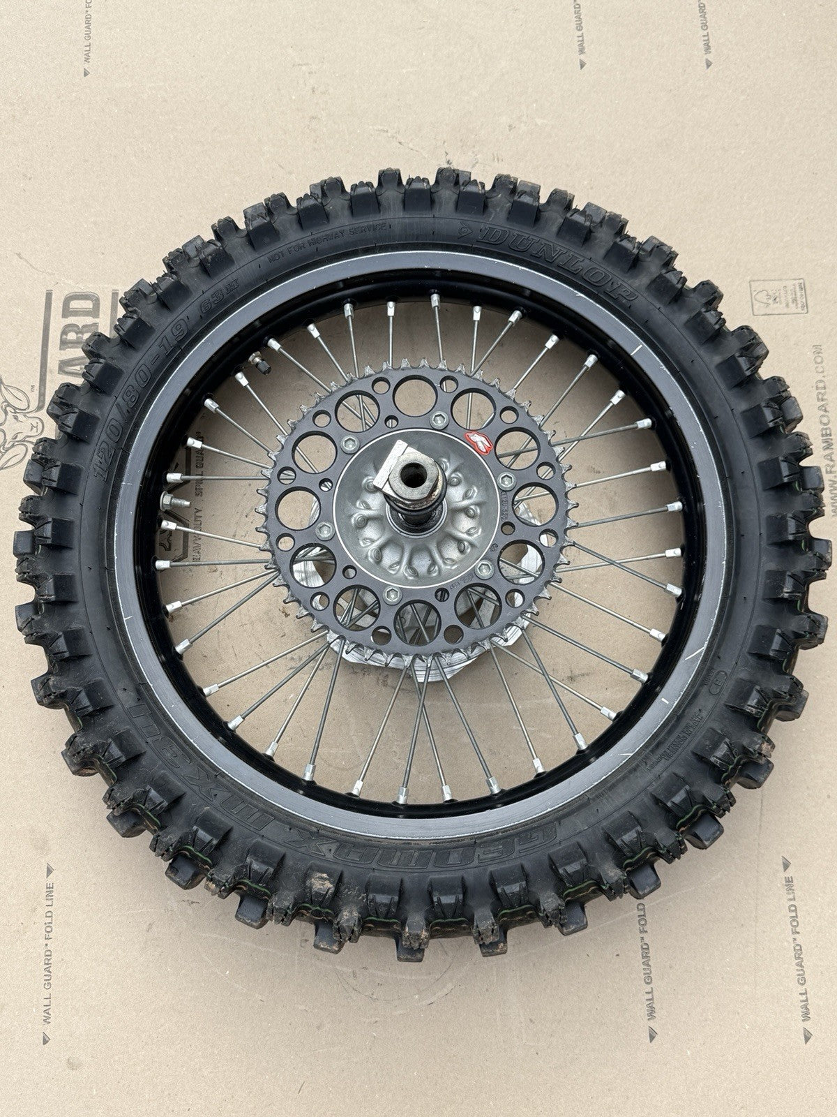 16-18 Kawasaki KX450F OEM Wheel Set 21/19 Front Rear Rims Hubs 41090-0080