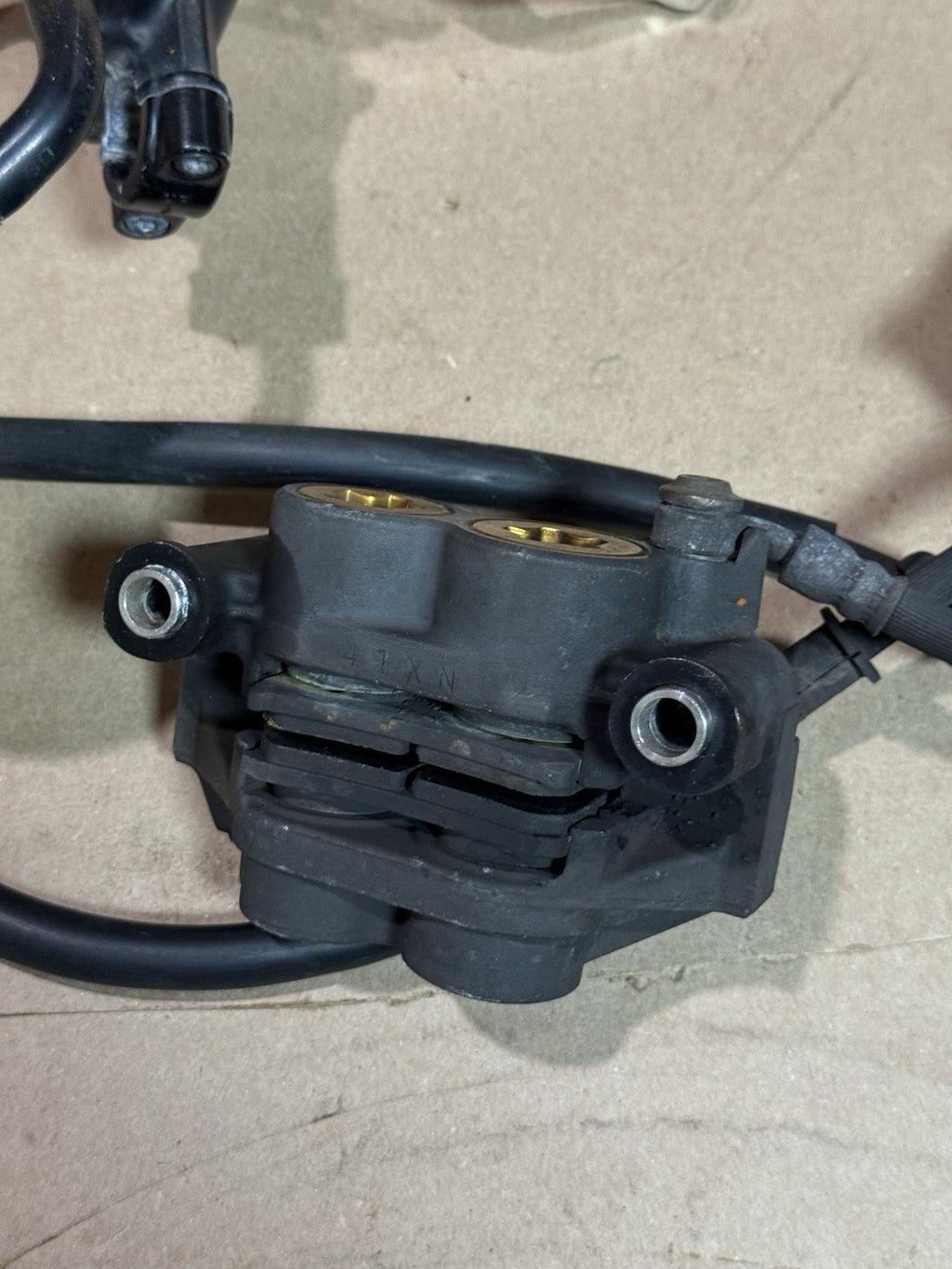 08-16 Yamaha YZF-R6 OEM Front Brake Calipers & Brembo Master Cylinder 2008-2016