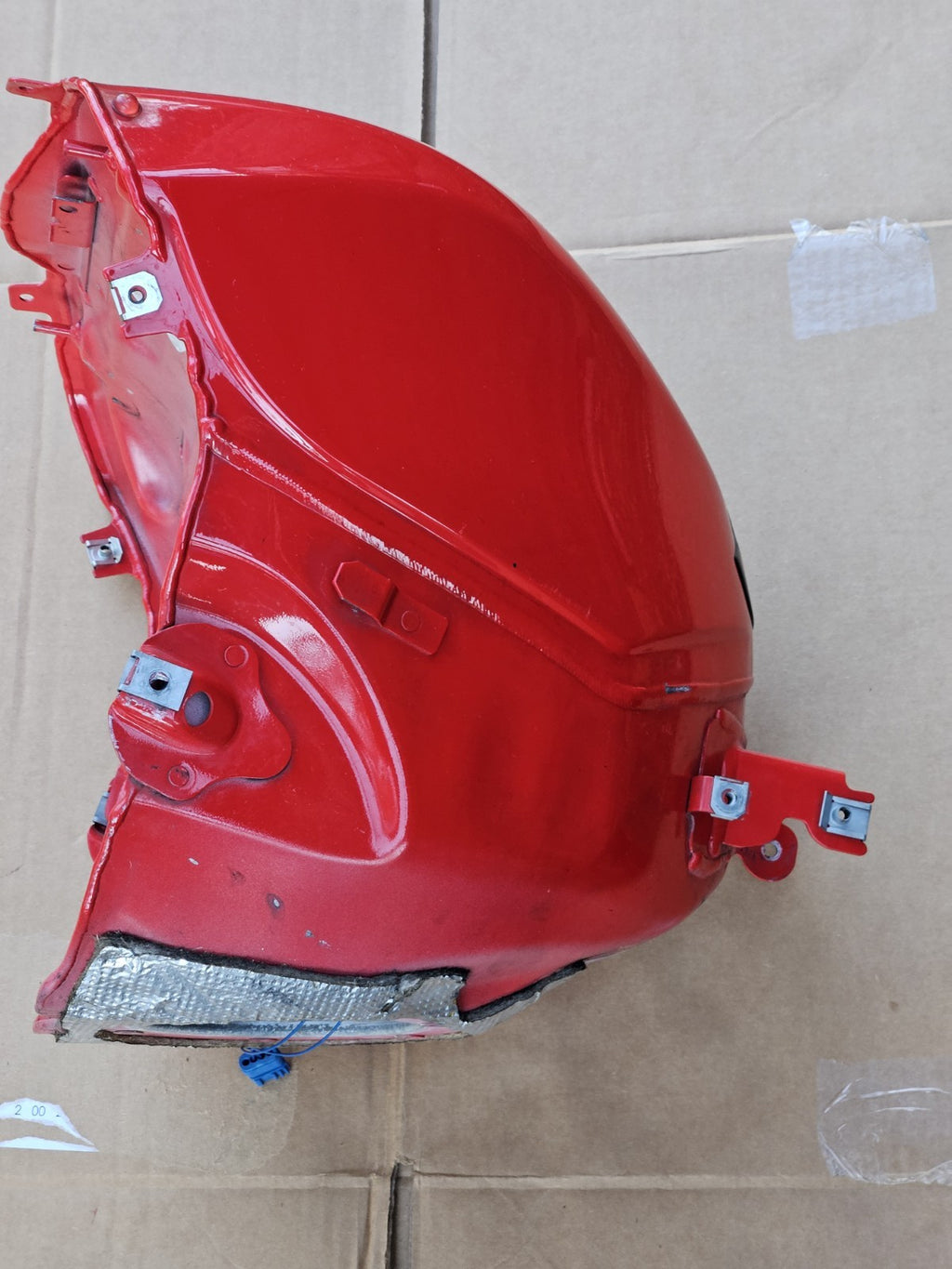 2010-2014 BMW S1000R OEM Fuel Gas Tank Red Petrol Reservoir NO DENTS