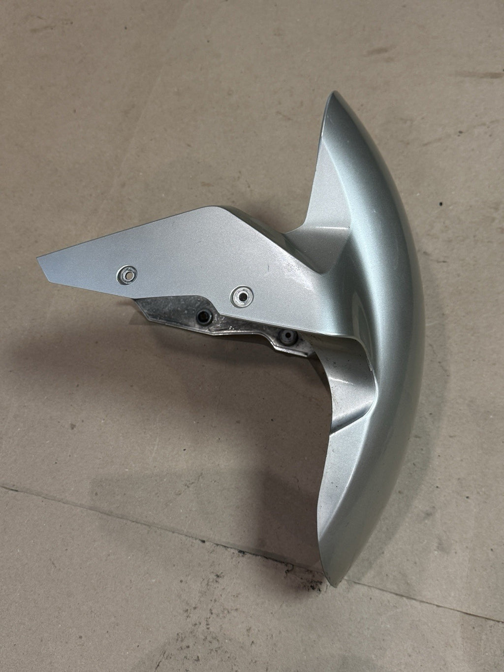 09-14 BMW S1000RR OEM Front Fender Fairing Mudguard Splash Guard Gray Bronze OEM