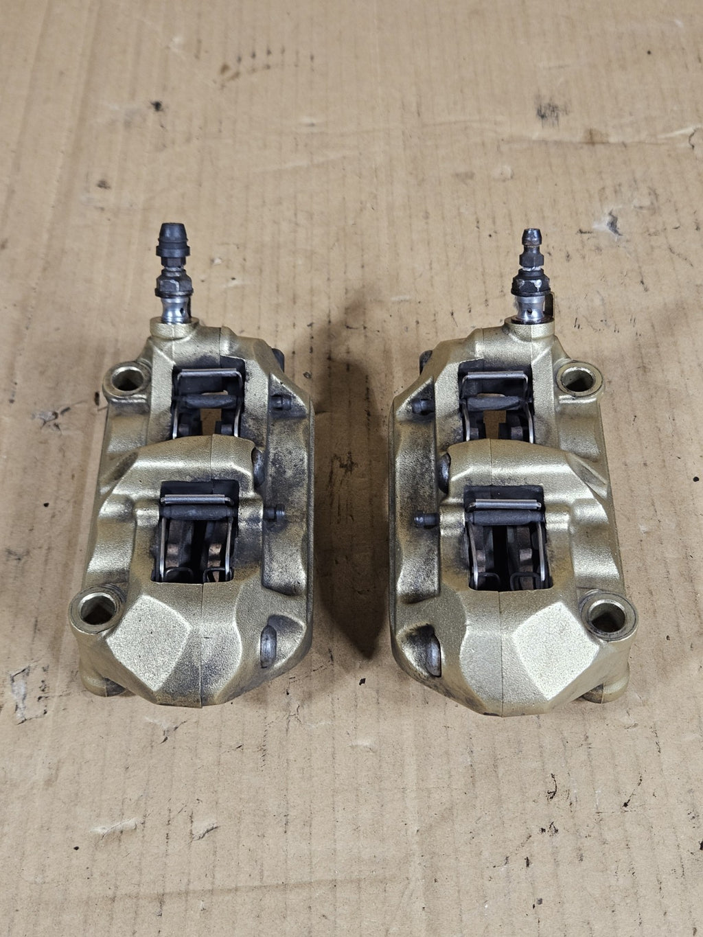 2009-2014 BMW S1000RR OEM Front Brake Calipers Pair Left Right12