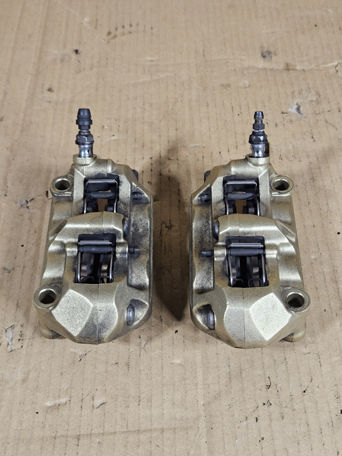 2009-2014 BMW S1000RR OEM Front Brake Calipers Pair Left Right12