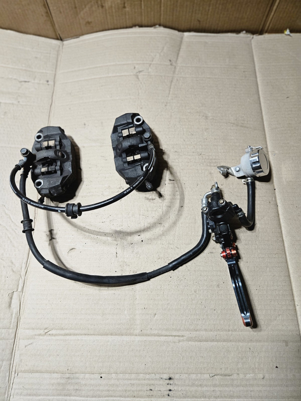 2006-2007 Suzuki GSXR600 GSXR750 Front Brake Calipers Master Cylinder OEM0