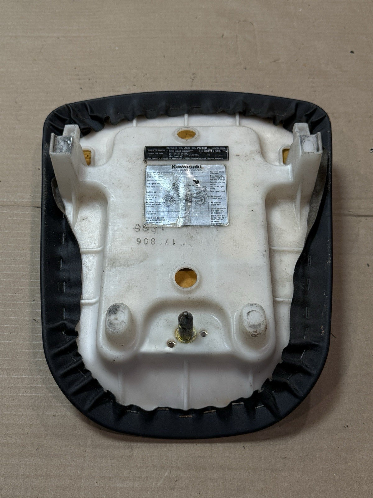1998-2002 Kawasaki Ninja ZX6R ZX600G ZX600J OEM Rear Passenger Seat 53001-18664