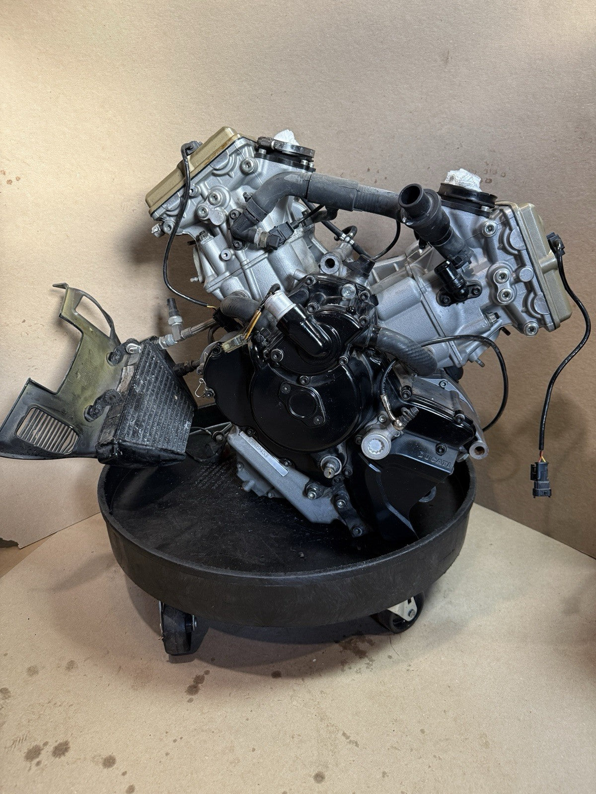 11-13 Ducati 848 Evo OEM Complete Engine Motor Assembly