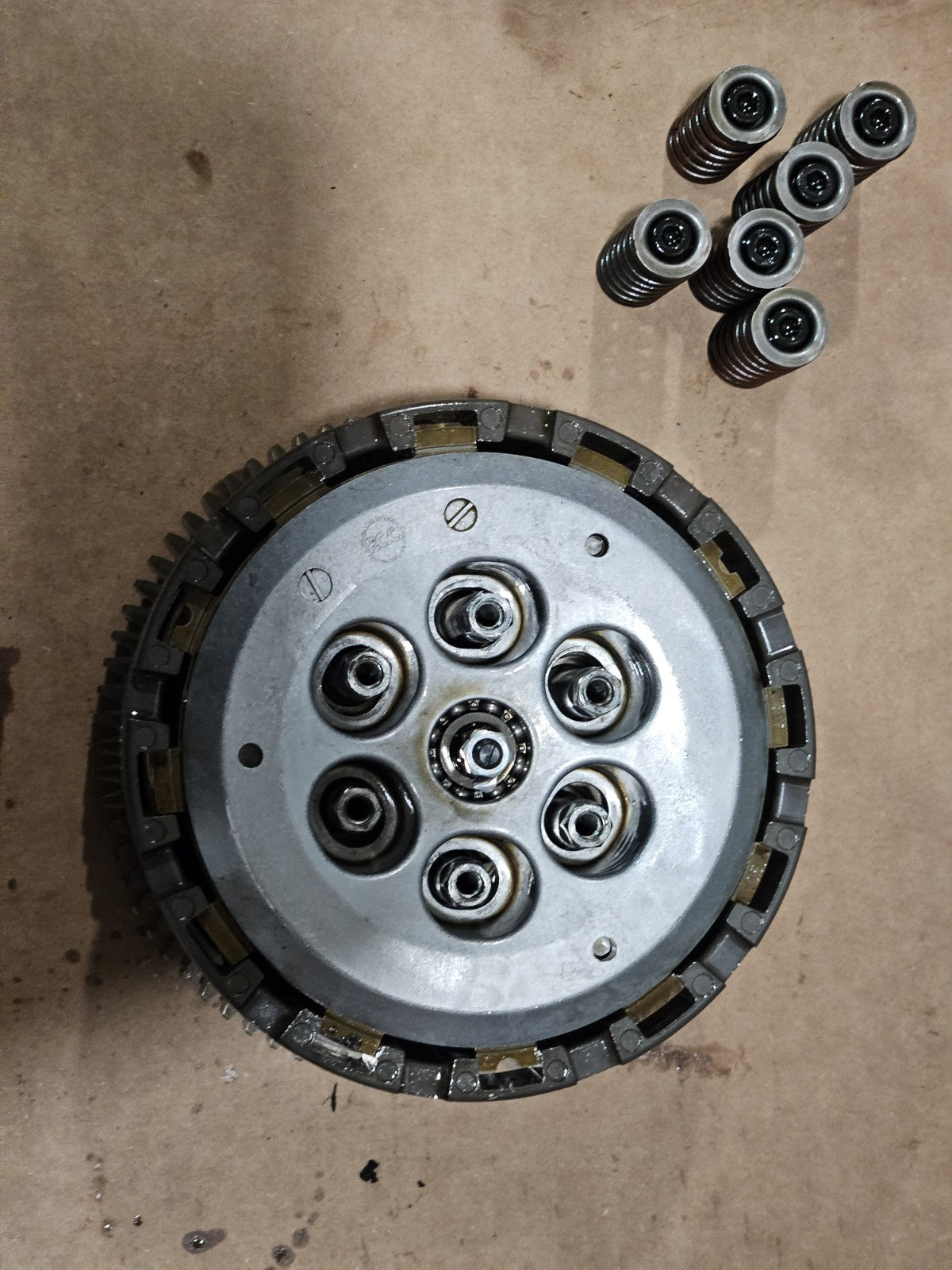 2014 BMW S1000RR S1000R S1000XR HP4 Clutch Basket Hub w/ Springs  Plate Assembly