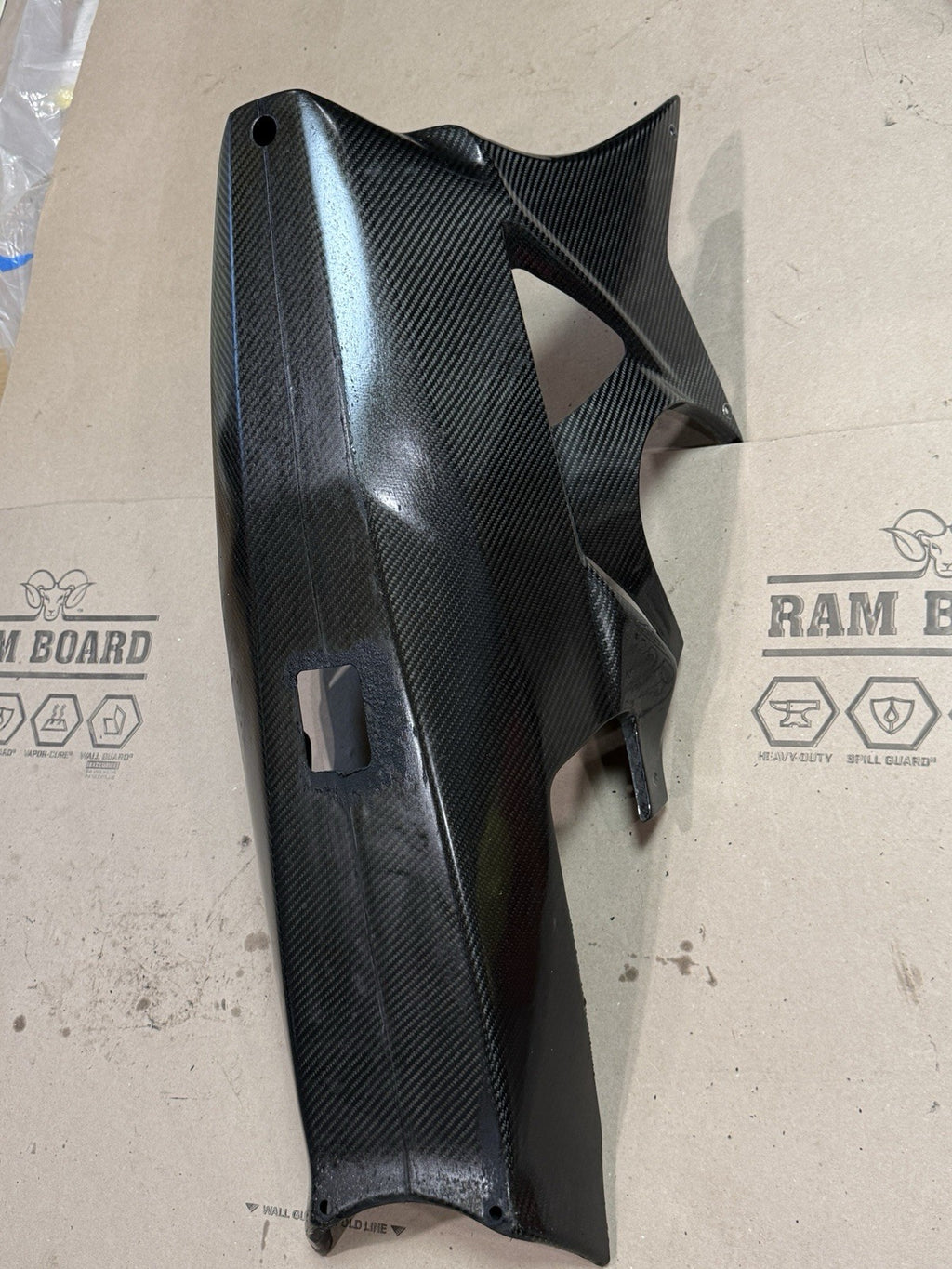 2009-2014 BMW S1000RR Carbon Fiber Race Belly Pan Lower Fairing One Piece
