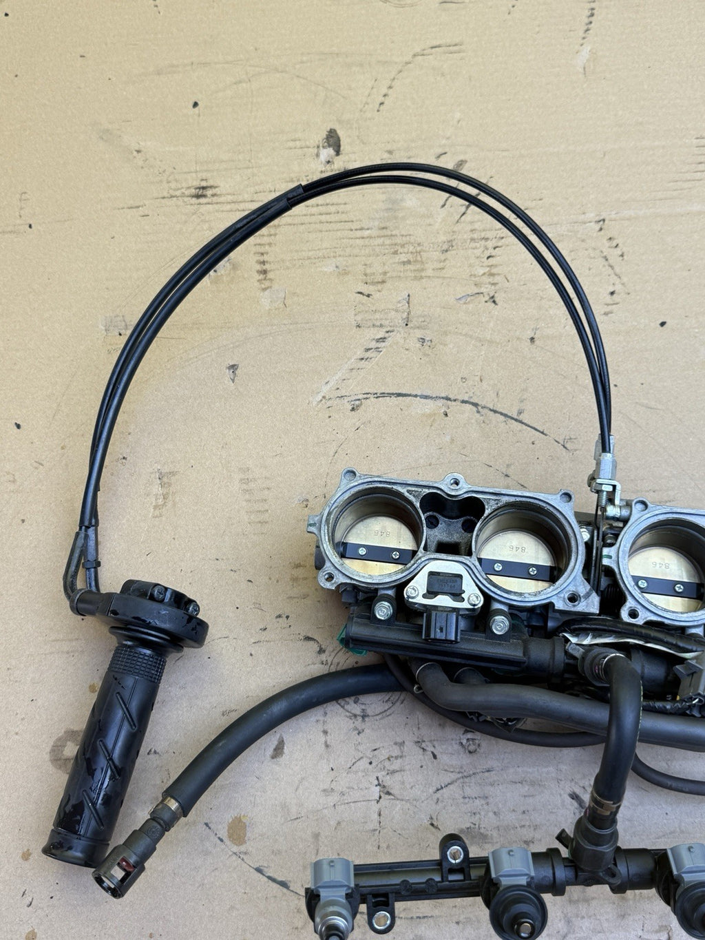 2008-2016 Honda CBR1000RR OEM Throttle Body Bodies Fuel Injectors 16460-MFL-00312