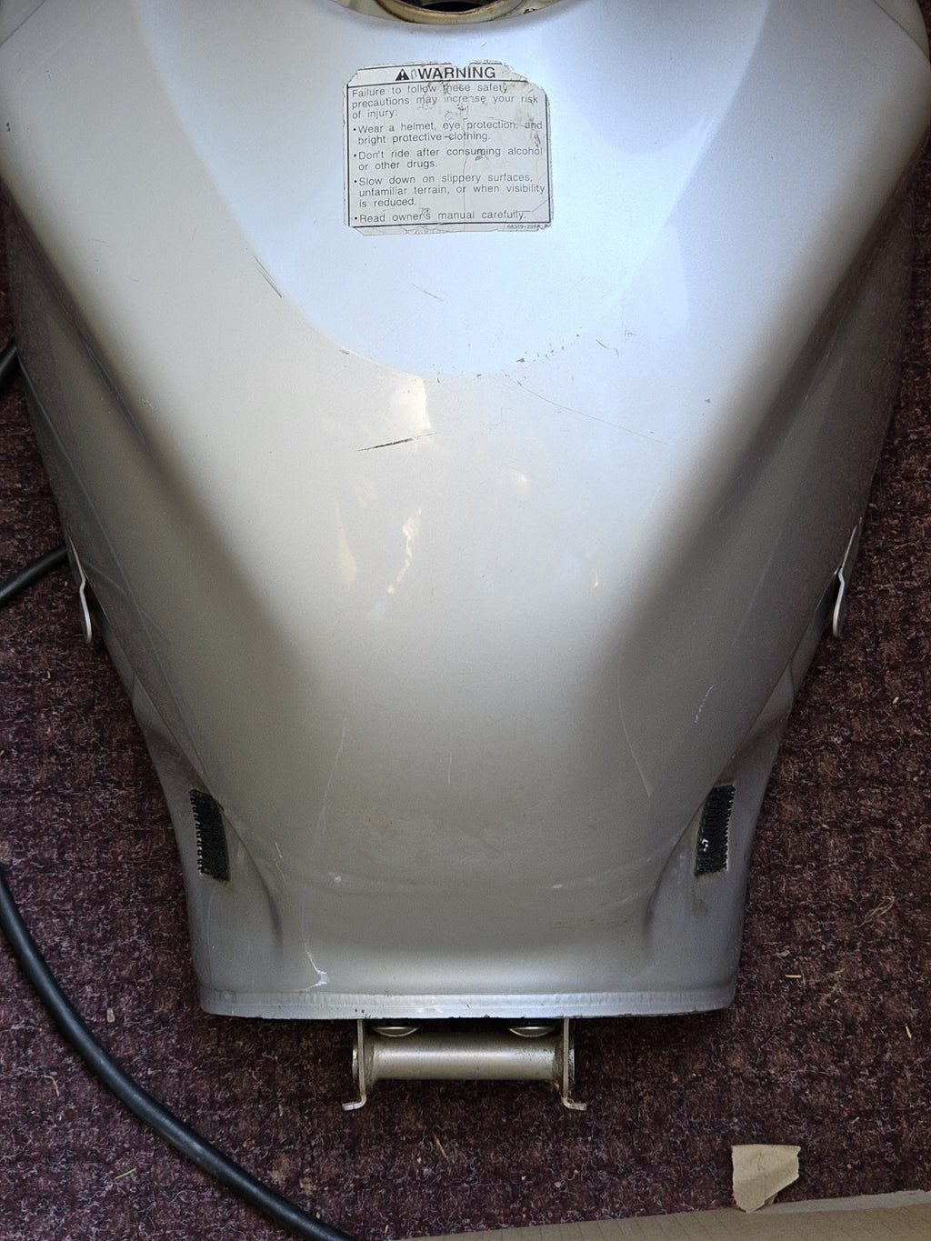 2006 2007 SUZUKI GSXR 600 GSXR600 Gas Tank Fuel Cell Petrol Reservoir READ3