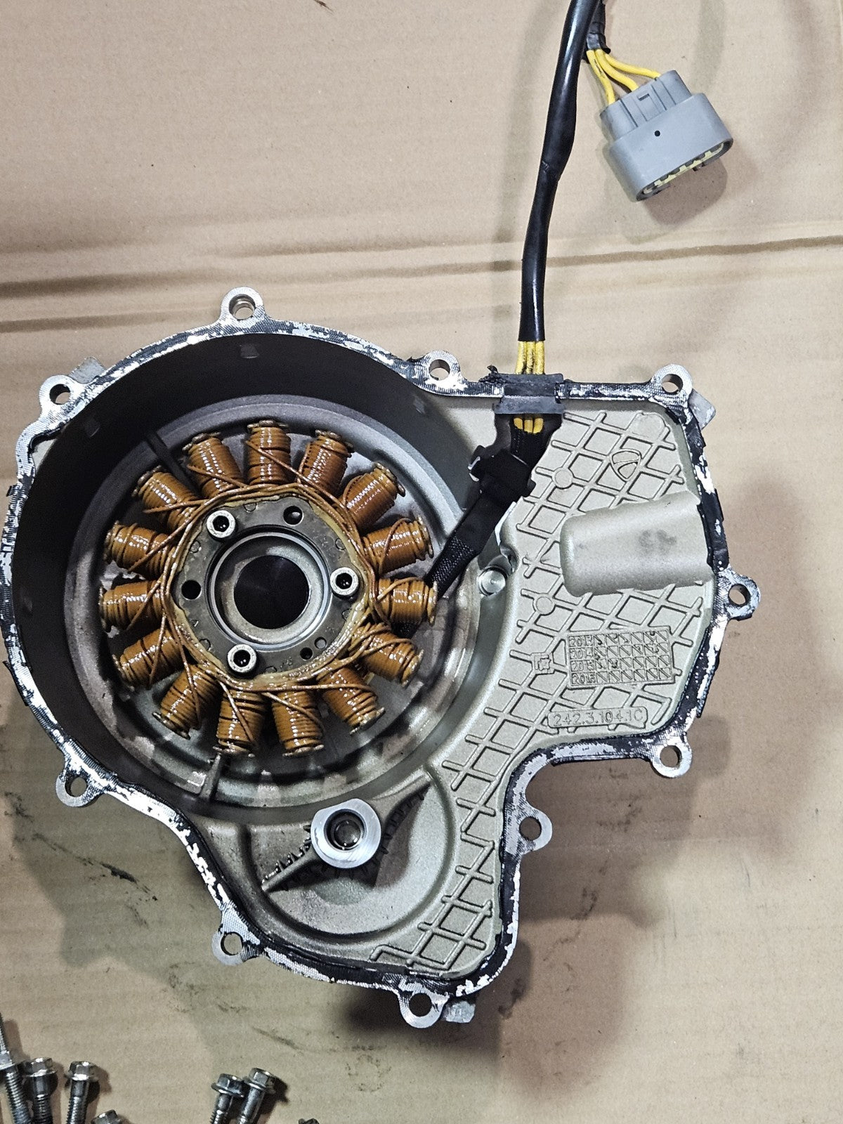 Ducati Panigale 1199 1299 OEM Generator Alternator Cover 24221081CB Genuine
