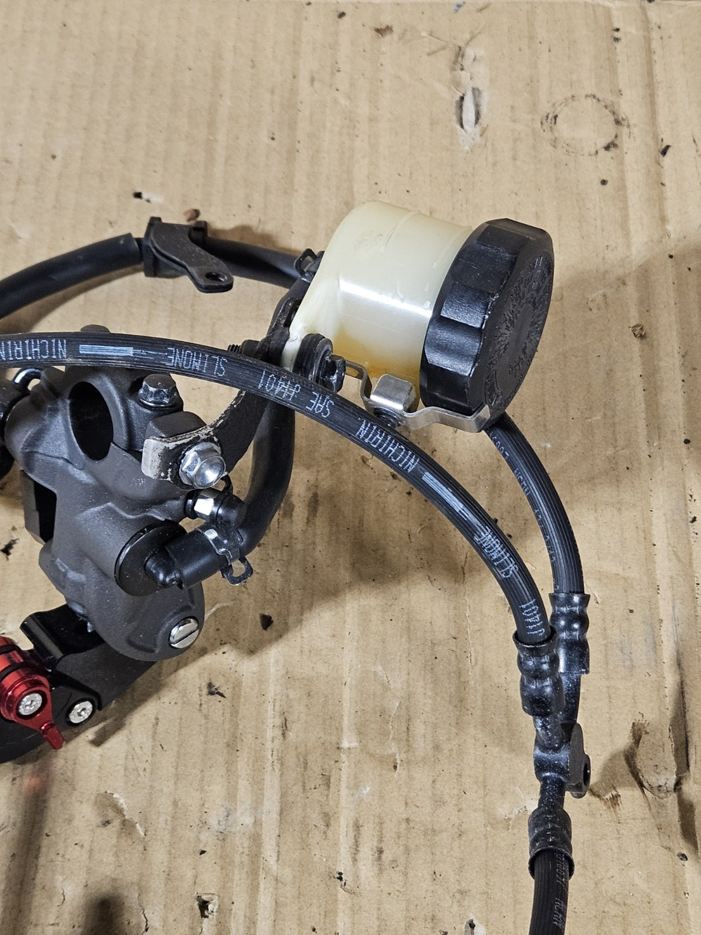  2013 Honda CBR600RR Front Brake Caliper Master Cylinder Lever Assembly Complete2