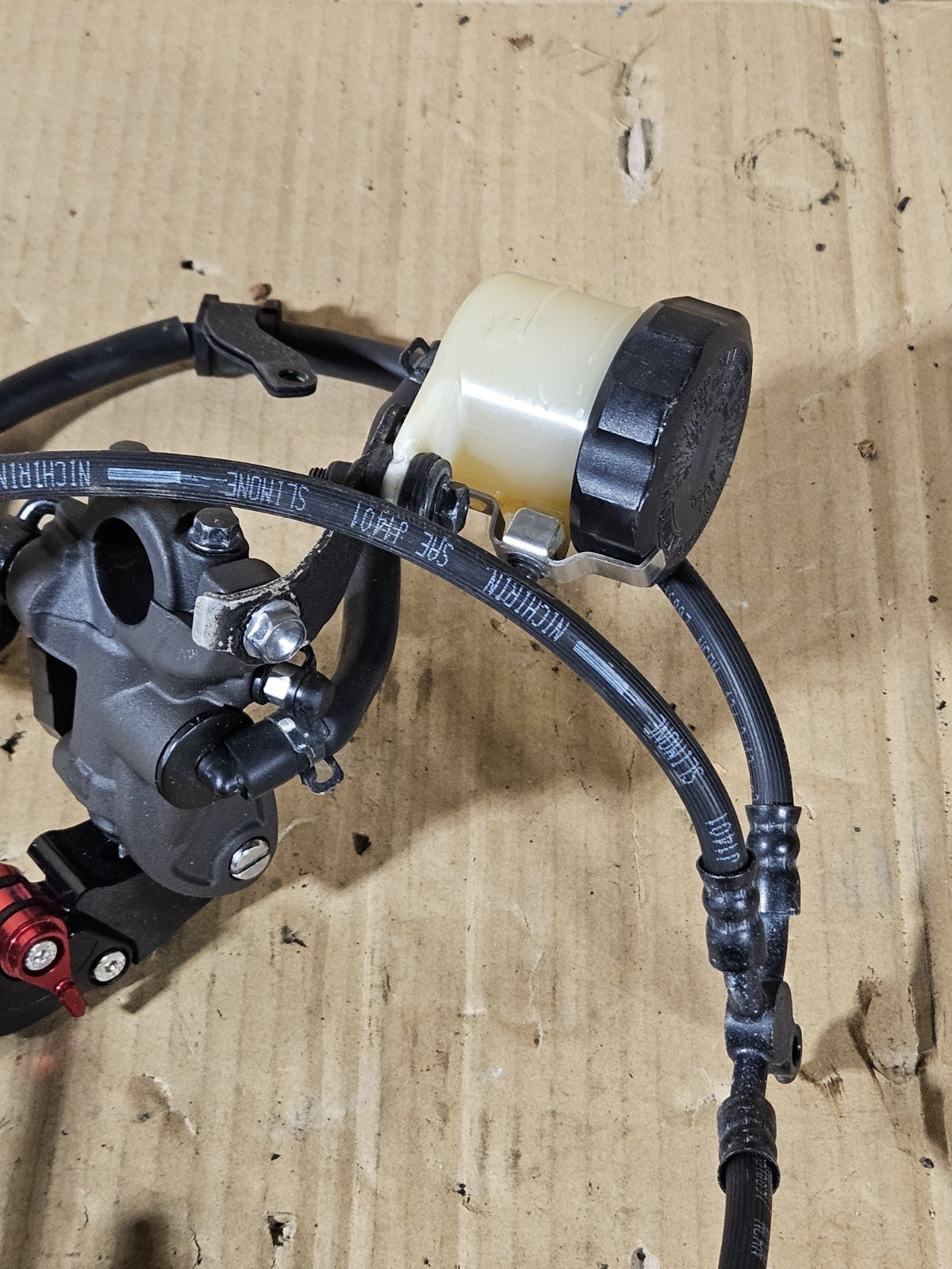  2013 Honda CBR600RR Front Brake Caliper Master Cylinder Lever Assembly Complete2