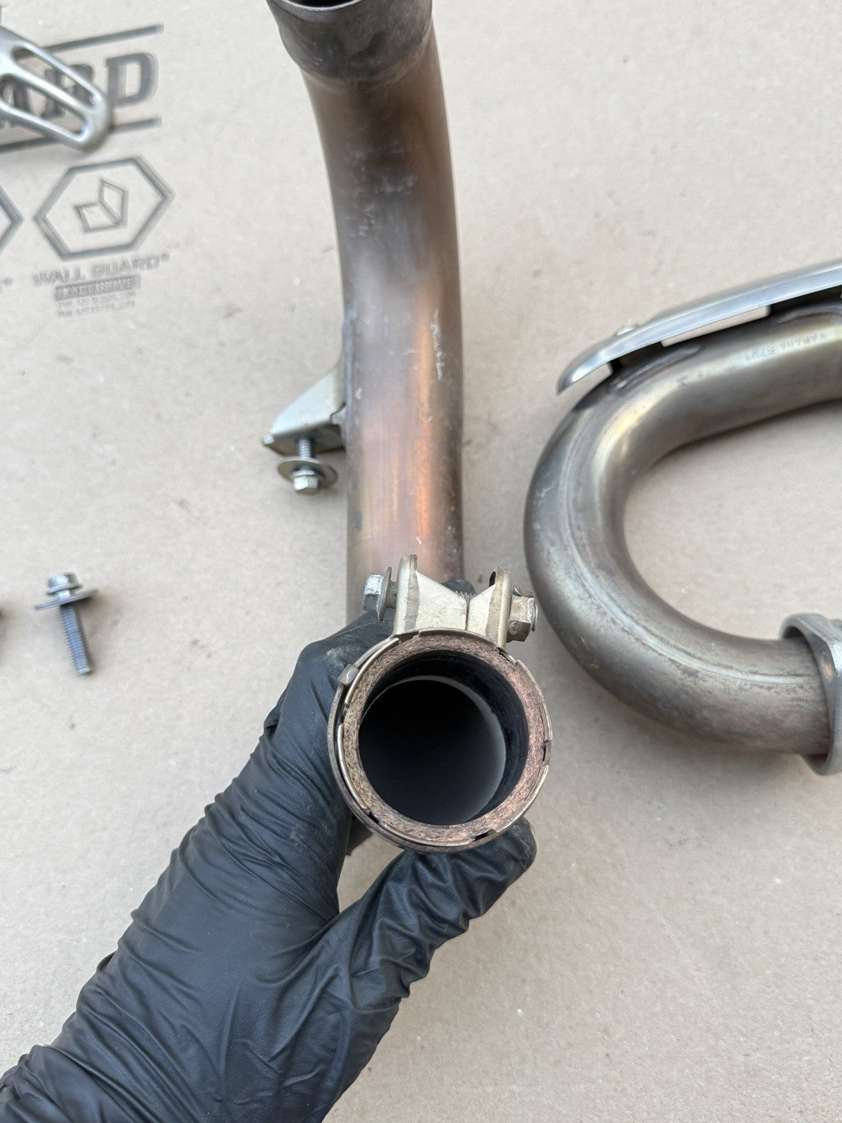 18-22 2021 Yamaha YZ450F OEM Exhaust Header Pipe BR9-14611-00-00 Factory Clean