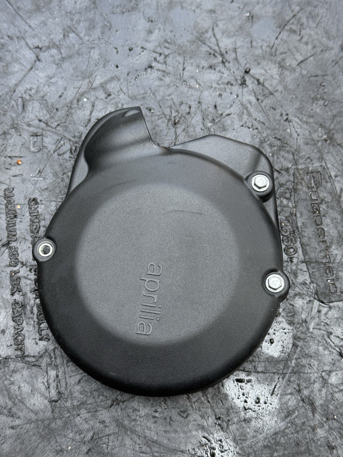 2021-2024 Aprilia RSV4 1100 Factory OEM Left Flywheel Soundproof Cover 1A0074150