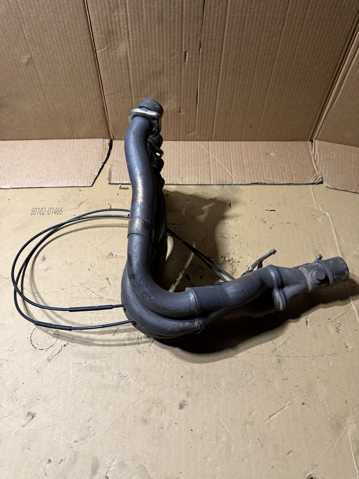 2006-2007 Suzuki GSXR600 GSX-R600 K6 K7 OEM Exhaust Header Manifold 14100-01H000