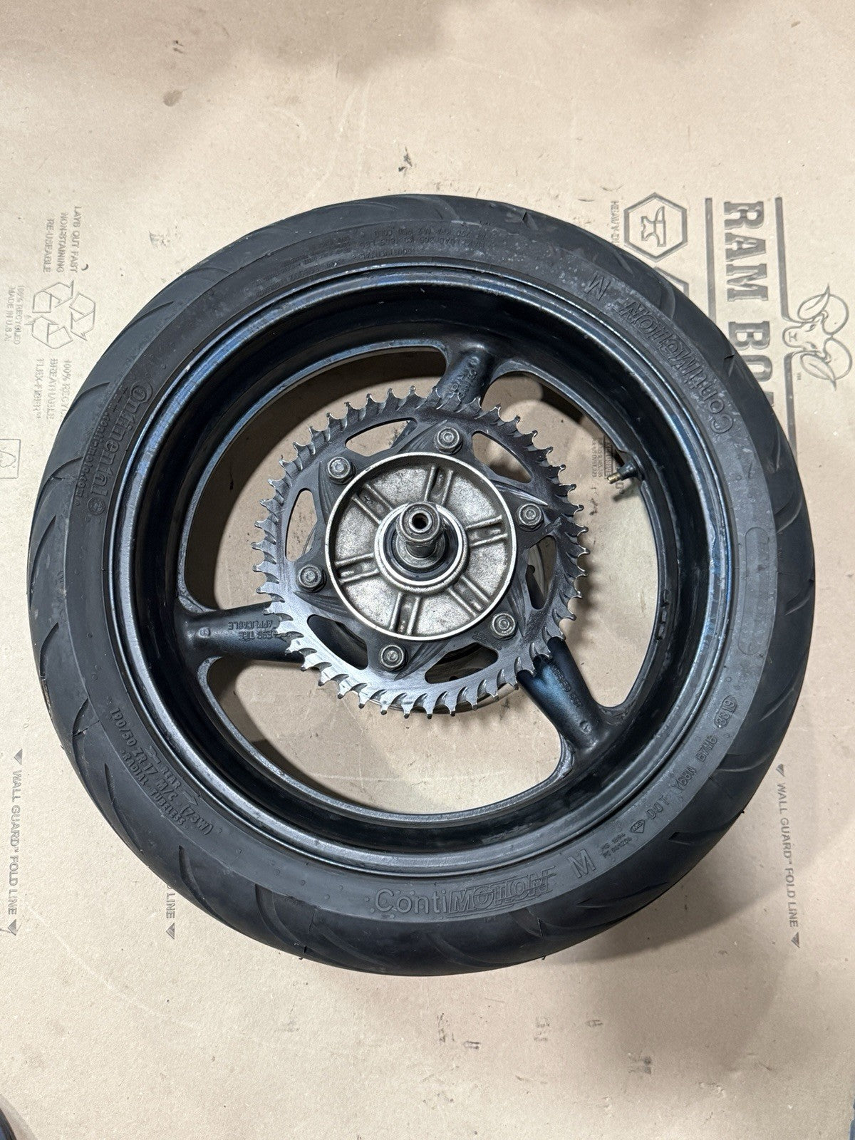2001-2006 2002 Honda CBR600F4I Front & Rear Rim Wheel Set W/ Brake Rotors Tires