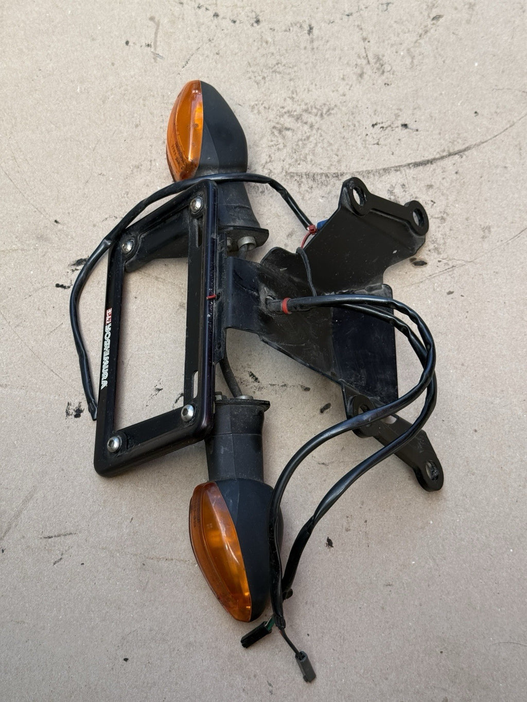 11-25 Suzuki GSXR 1000 Yoshimura Fender Eliminator LED Plate Holder Blinkers1