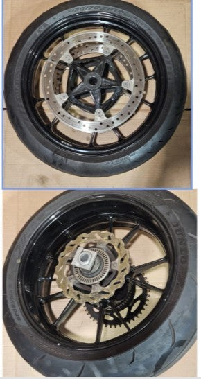 2010-2014 2013 BMW S1000RR S1000R Front Rear Wheel Rim Set OEM Factory Genuine