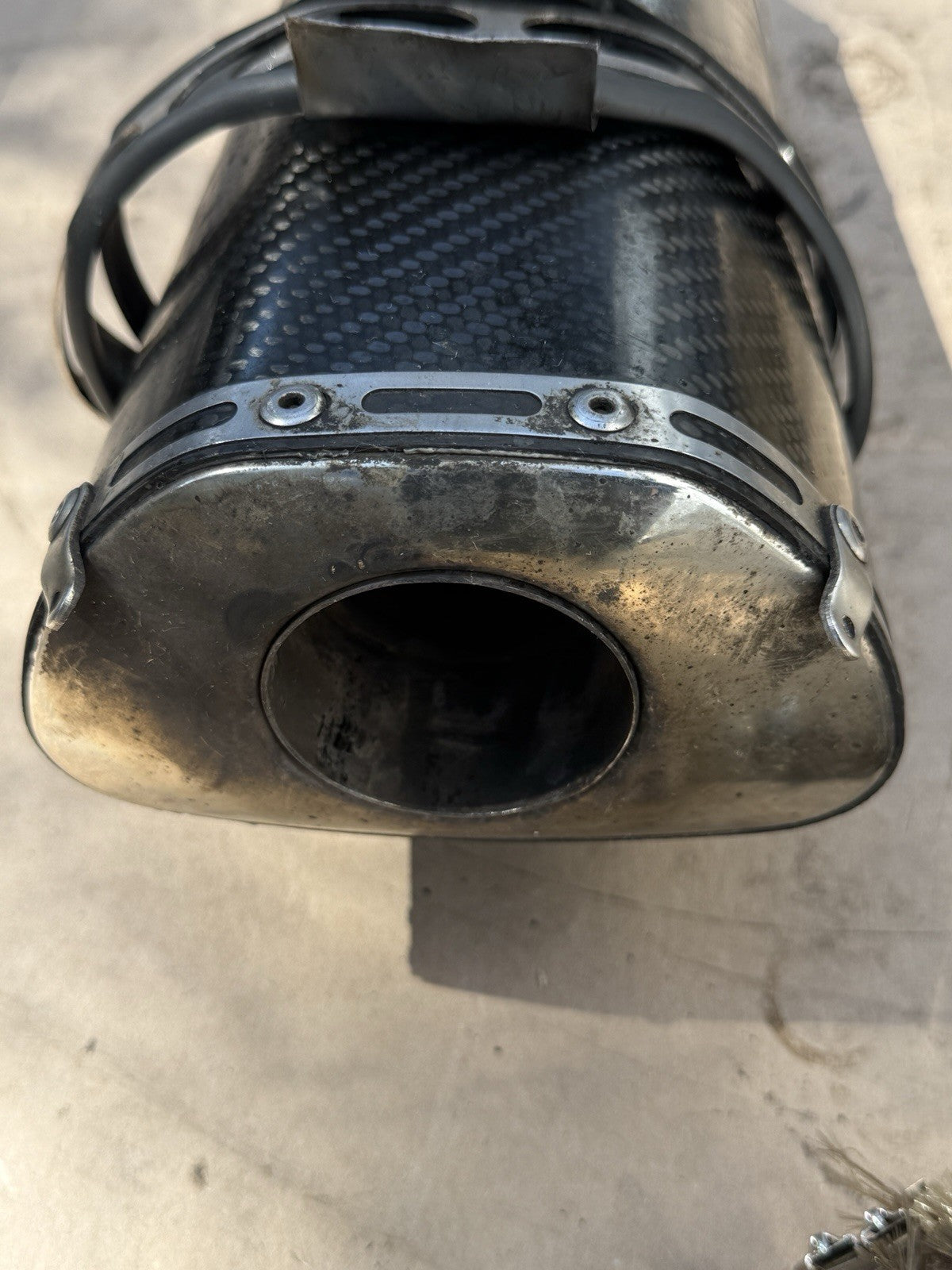 05-06 Honda CBR600RR Yoshimura RS5 Slip-On Exhaust Muffler Silencer Stainless