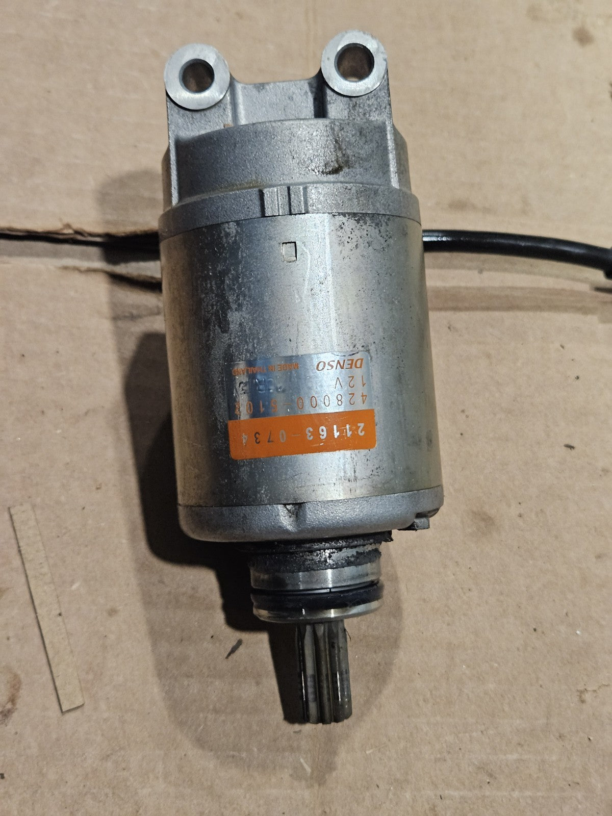 13-18 2015 Kawasaki Ninja ZX6R 636 OEM Starter Motor