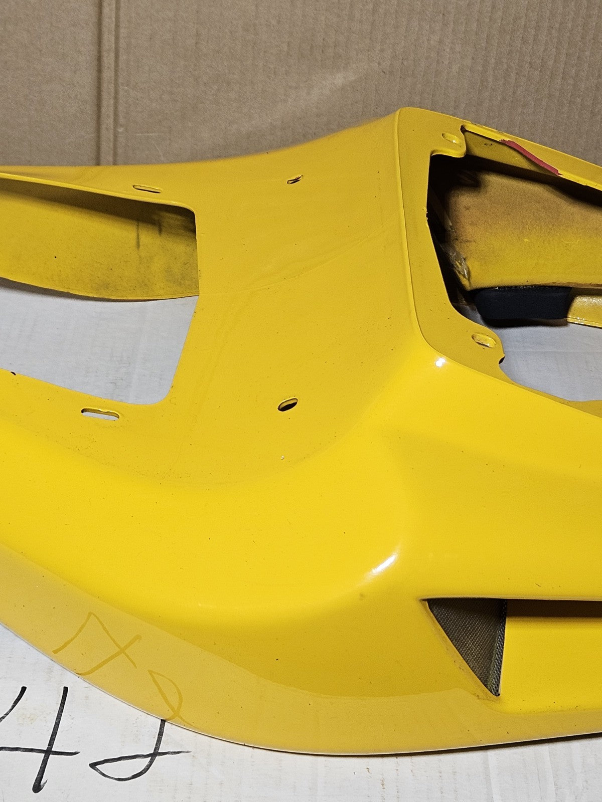 1999-2002 Ducati 748 Yellow Bi-Posto Rear Tail Fairing Seat Cowl Tailpiece OEM19