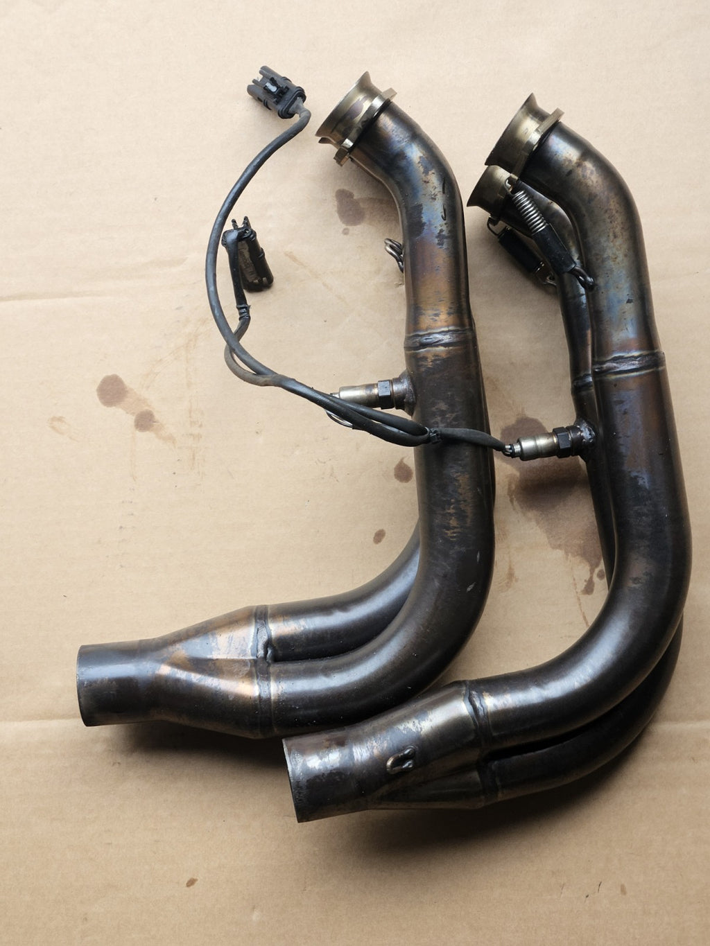 10-14 BMW S1000RR Brock's Full Exhaust System Headers Muffler Damaged