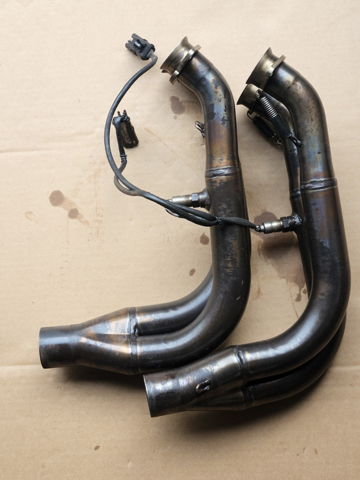10-14 BMW S1000RR Brock's Full Exhaust System Headers Muffler Damaged