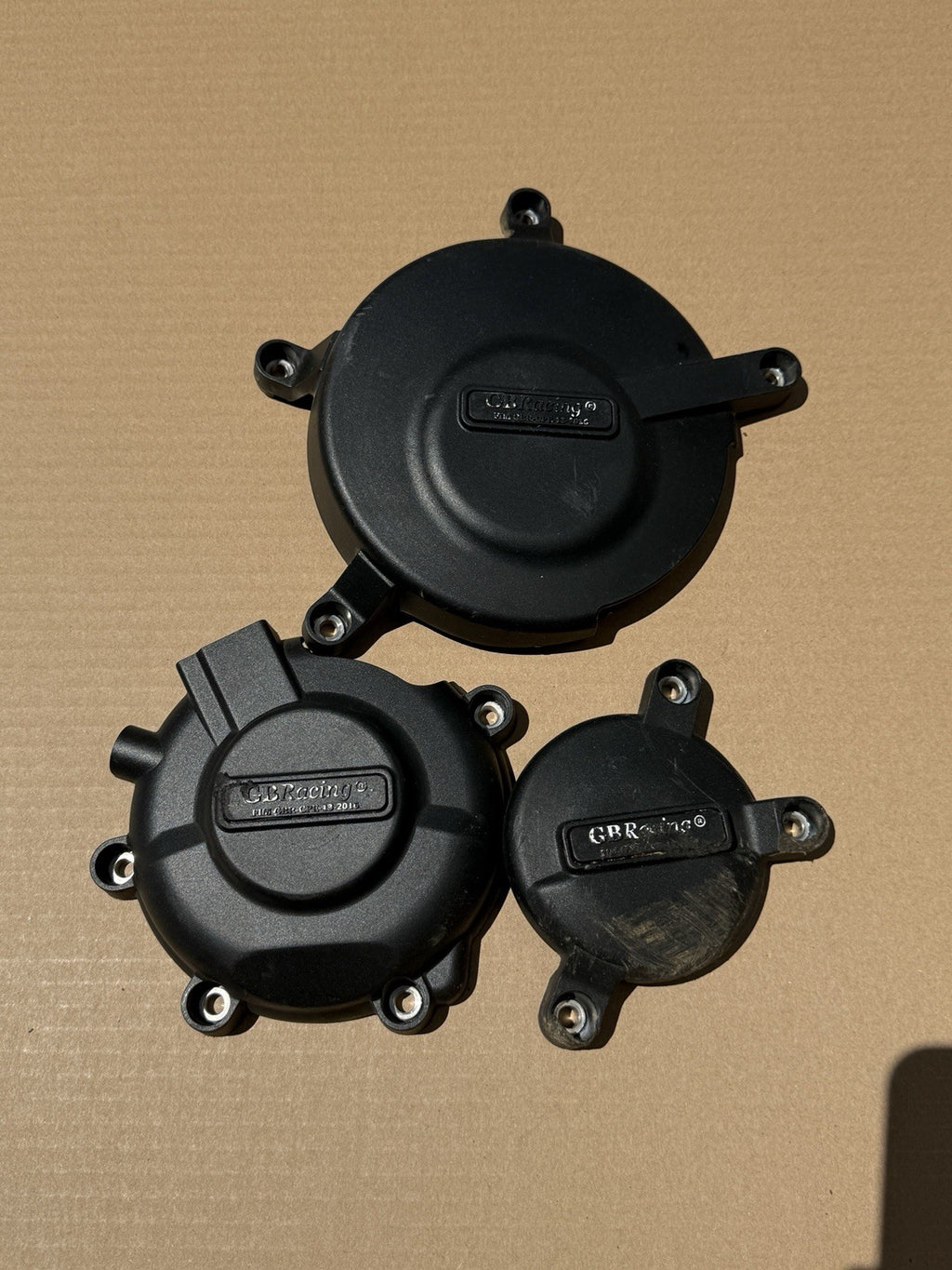 2006-2026 Suzuki GSXR600 GSXR750 GB Racing Engine Case Covers EC-GSXR600-K6-SET8