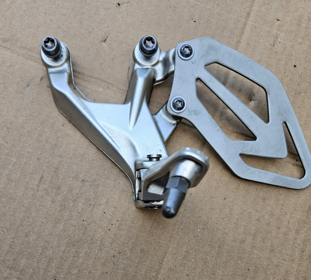 2015 BMW S1000RR Left Rearset Front Foot Peg Bracket Footrest Shifter Pedal Pair