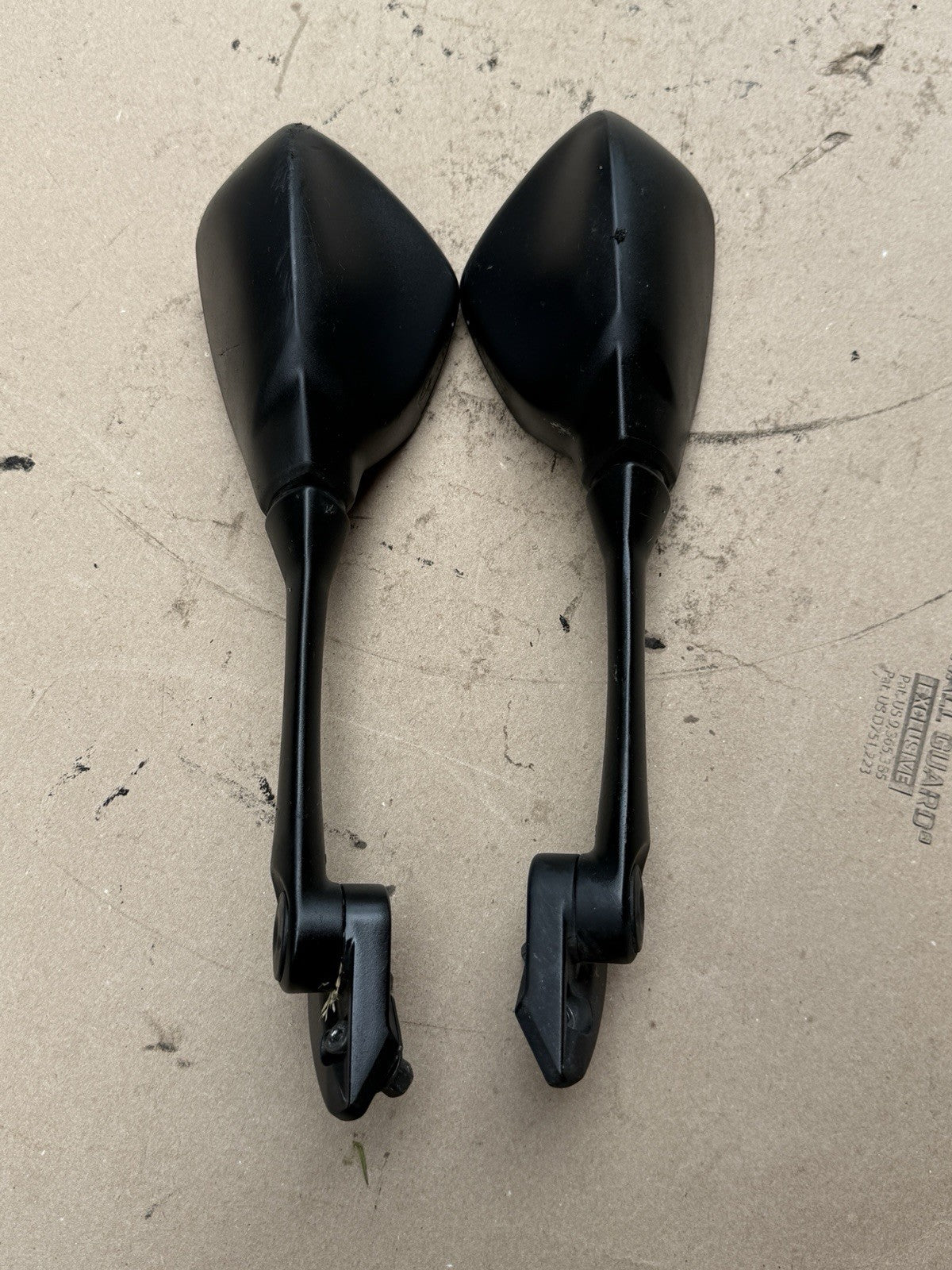 2017-2025 Suzuki GSXR1000 GSXR1000R OEM Left Right Rear View Mirrors Pair3