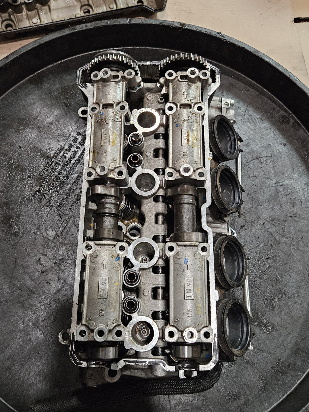2017 17-25 SUZUKI GSXR 1000 COMPLETE ENGINE MOTOR OEM TOP END CYLINDER HEAD CAMS2