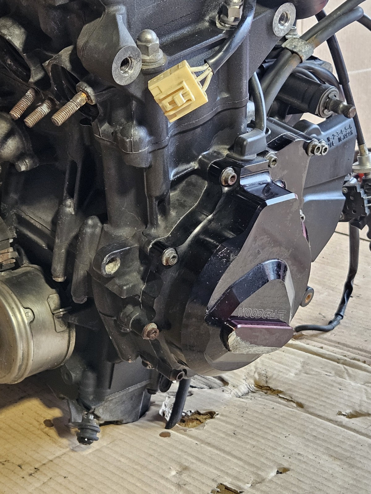 08-16 Yamaha R6 YZF-R6 YZF R6 Engine Motor READ COMPLETE ENGINE Running13