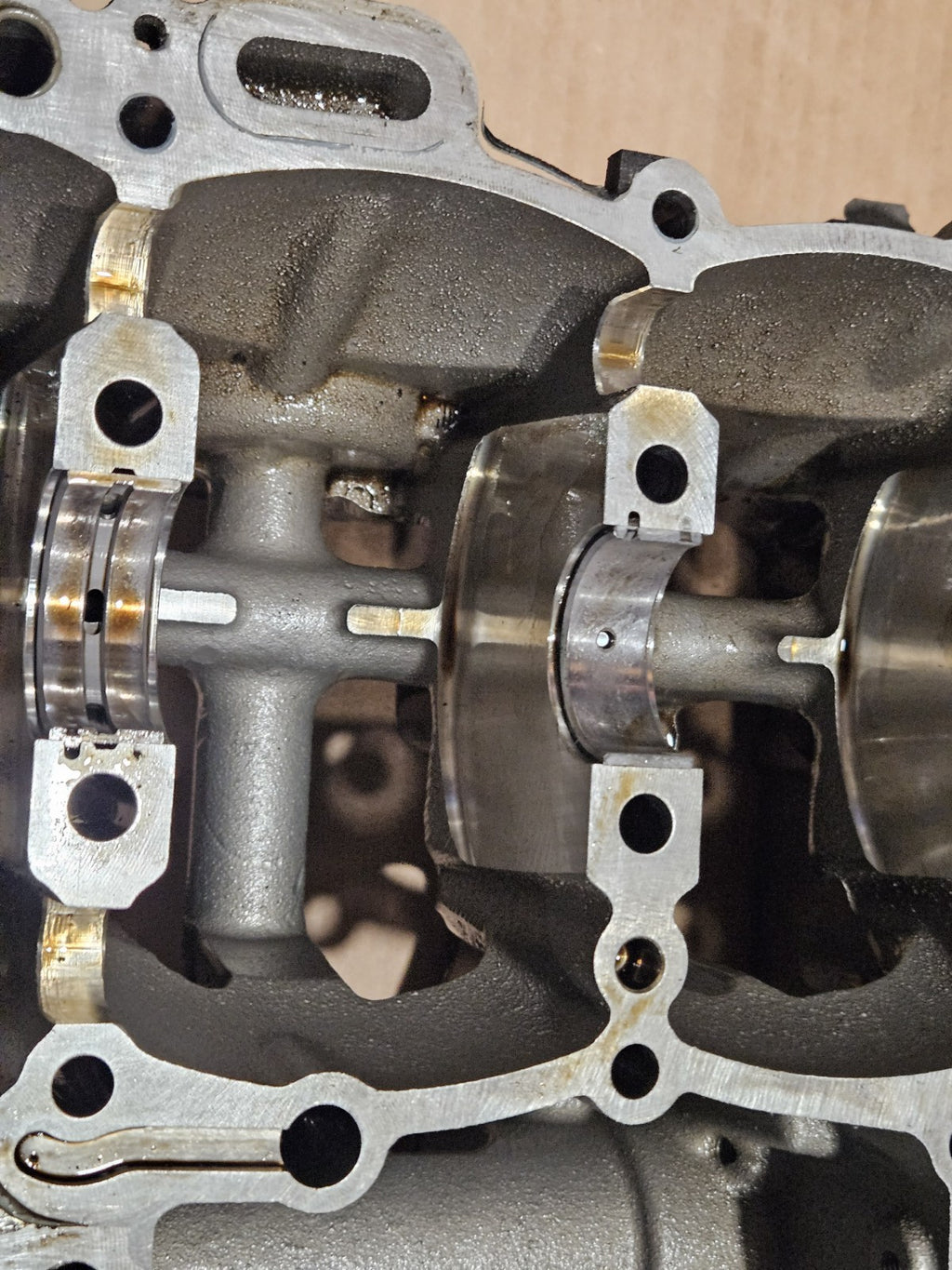 2010-2014 BMW S1000RR Genuine OEM Crankcase Crank Case Engine Block Bottom End