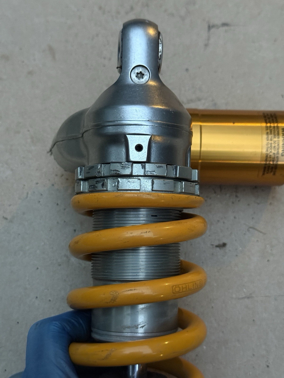 2015-2018 Aprilia RSV4 RR RF Ohlins TTX Rear Shock Absorber Adjustable Genuine