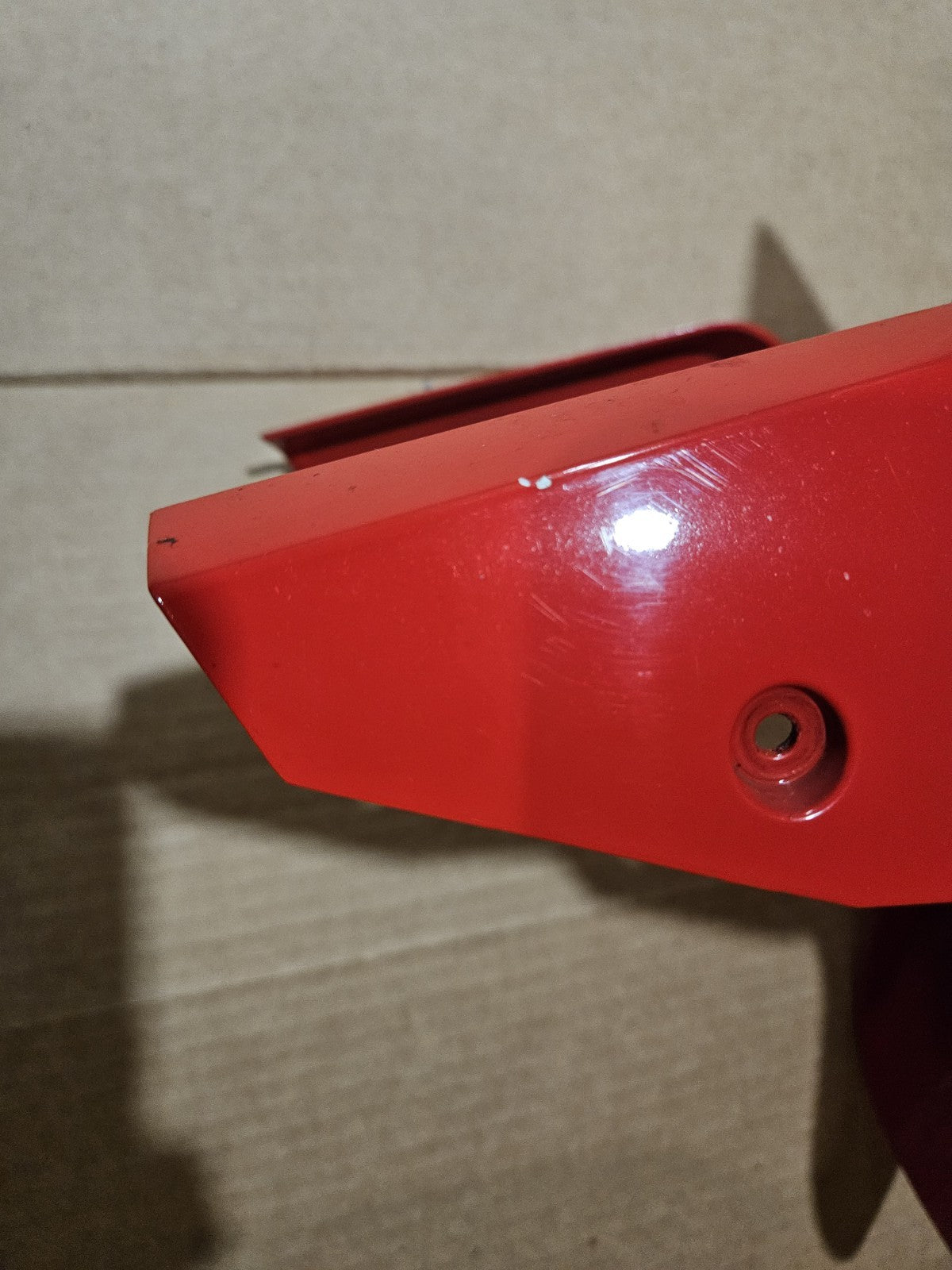 2010-2014 BMW S1000RR OEM Front Fender Wheel Hugger Racing Red