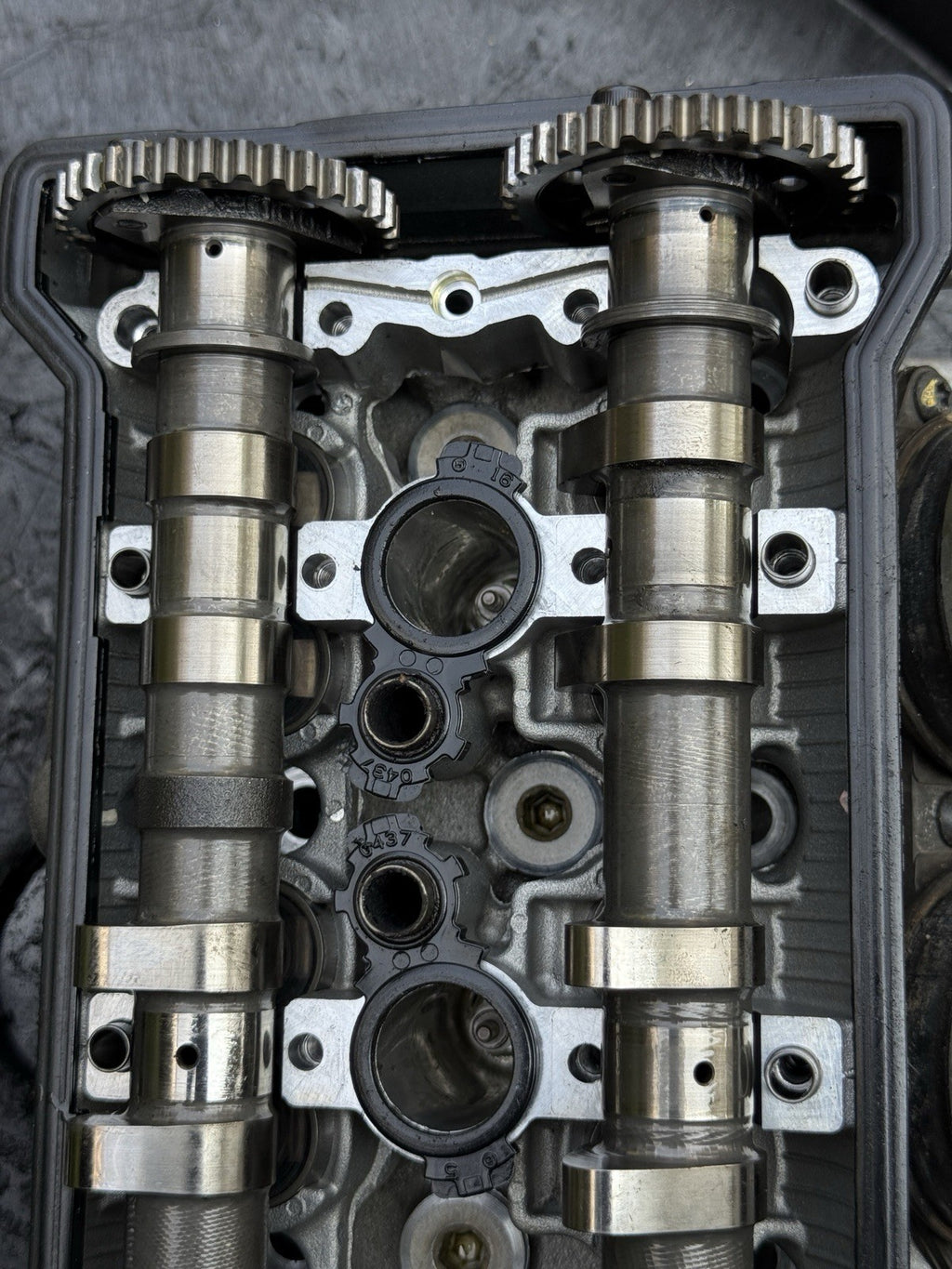 2011-2015 2014 KAWASAKI NINJA ZX10R ZX-10R ENGINE TOP END CYLINDER HEAD W/ CAMS7