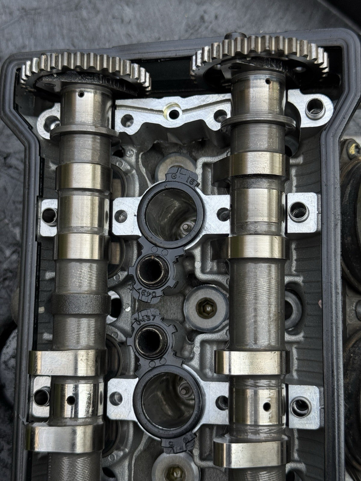 2011-2015 2014 KAWASAKI NINJA ZX10R ZX-10R ENGINE TOP END CYLINDER HEAD W/ CAMS7