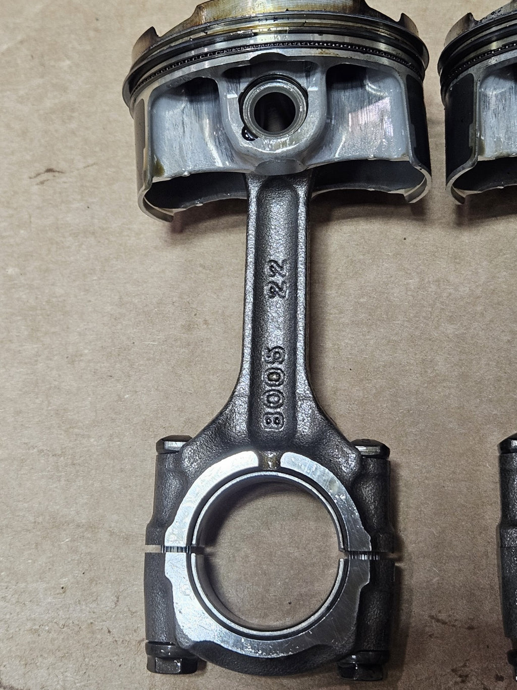 19-23 KAWASAKI NINJA ZX6R ZX636 ENGINE MOTOR PISTONS CONNECTING RODS RINGS SET 3