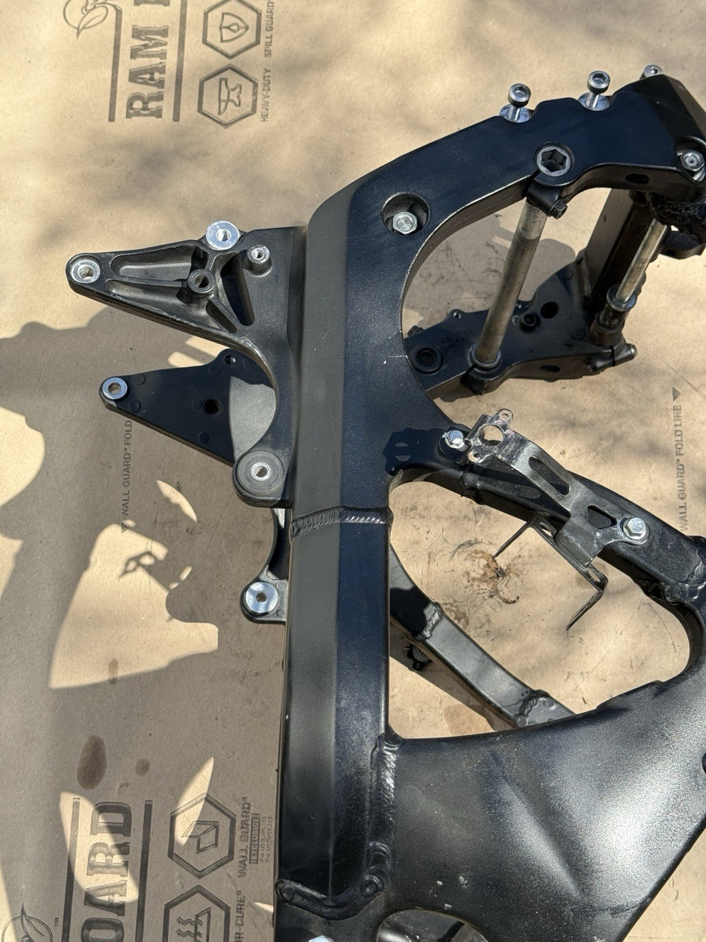 05-06 2006 Honda CBR600RR Cbr 600RR Main Frame Chassis Ez Reg Cln 5000 Miles OEM