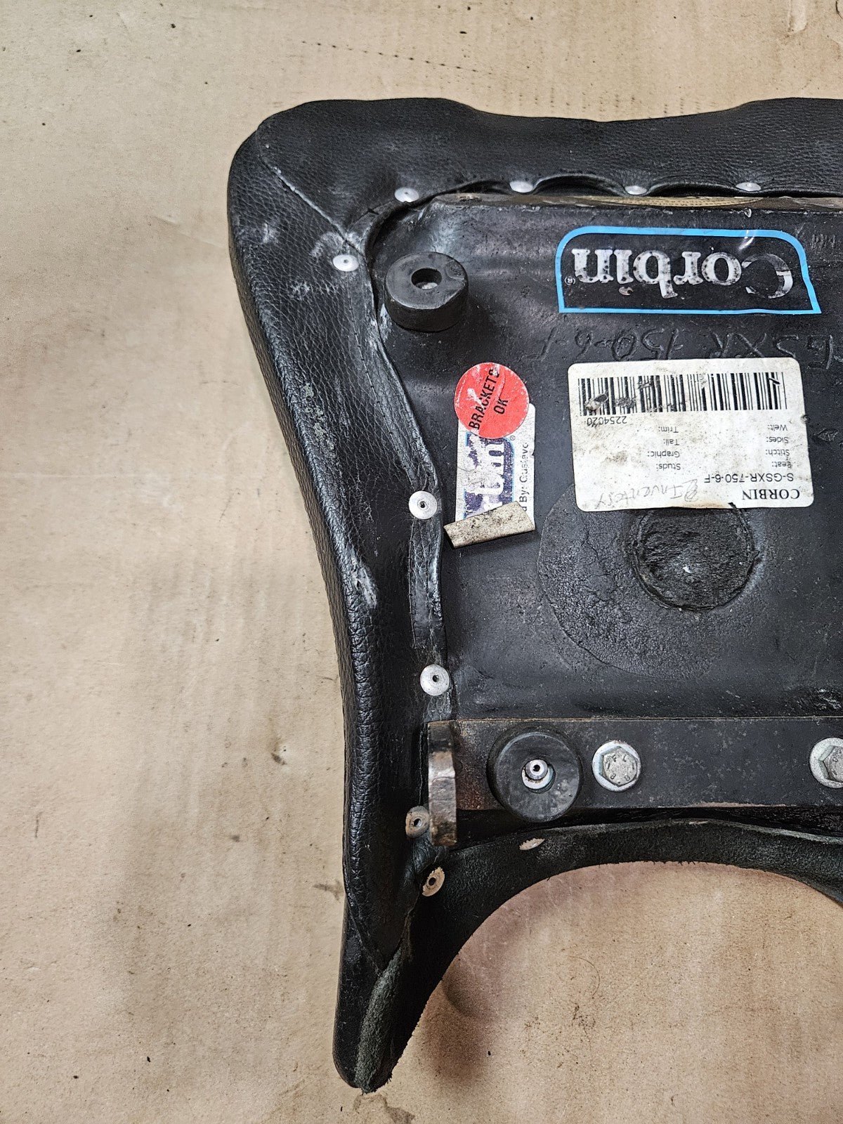 Suzuki GSXR600 GSXR750 Corbin Front Rider Seat Saddle Driver S-GSXR-750-6Fv5