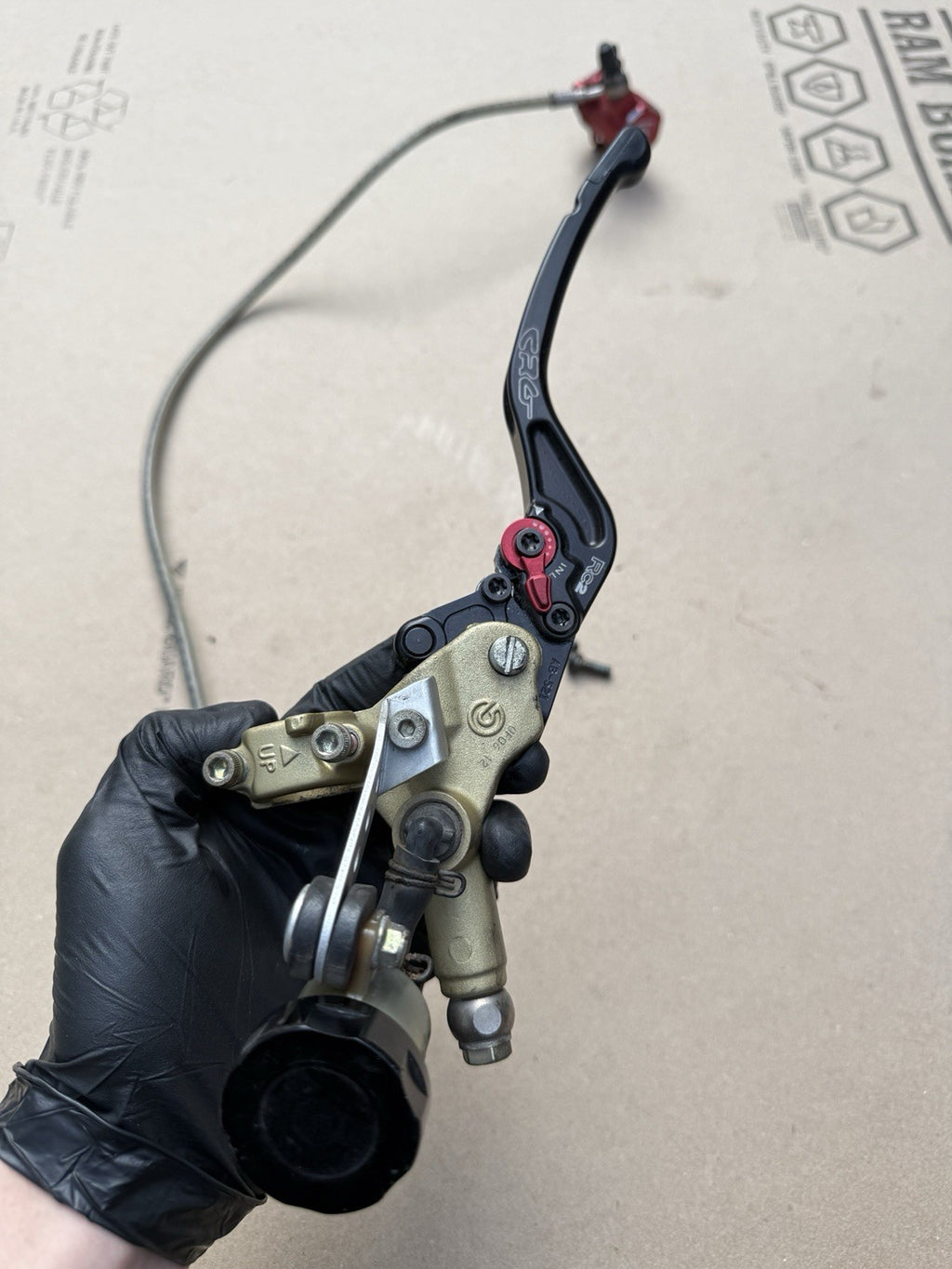 99-04 Brembo Clutch Master Cylinder Lever Ducati 748 996 998 S4 S4R 63040101AB