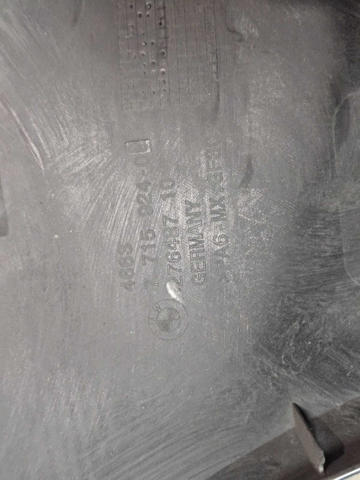 10-14 2013 BMW S1000RR OEM Lower Right Side Rear Brake Fairing Plastic Cowl