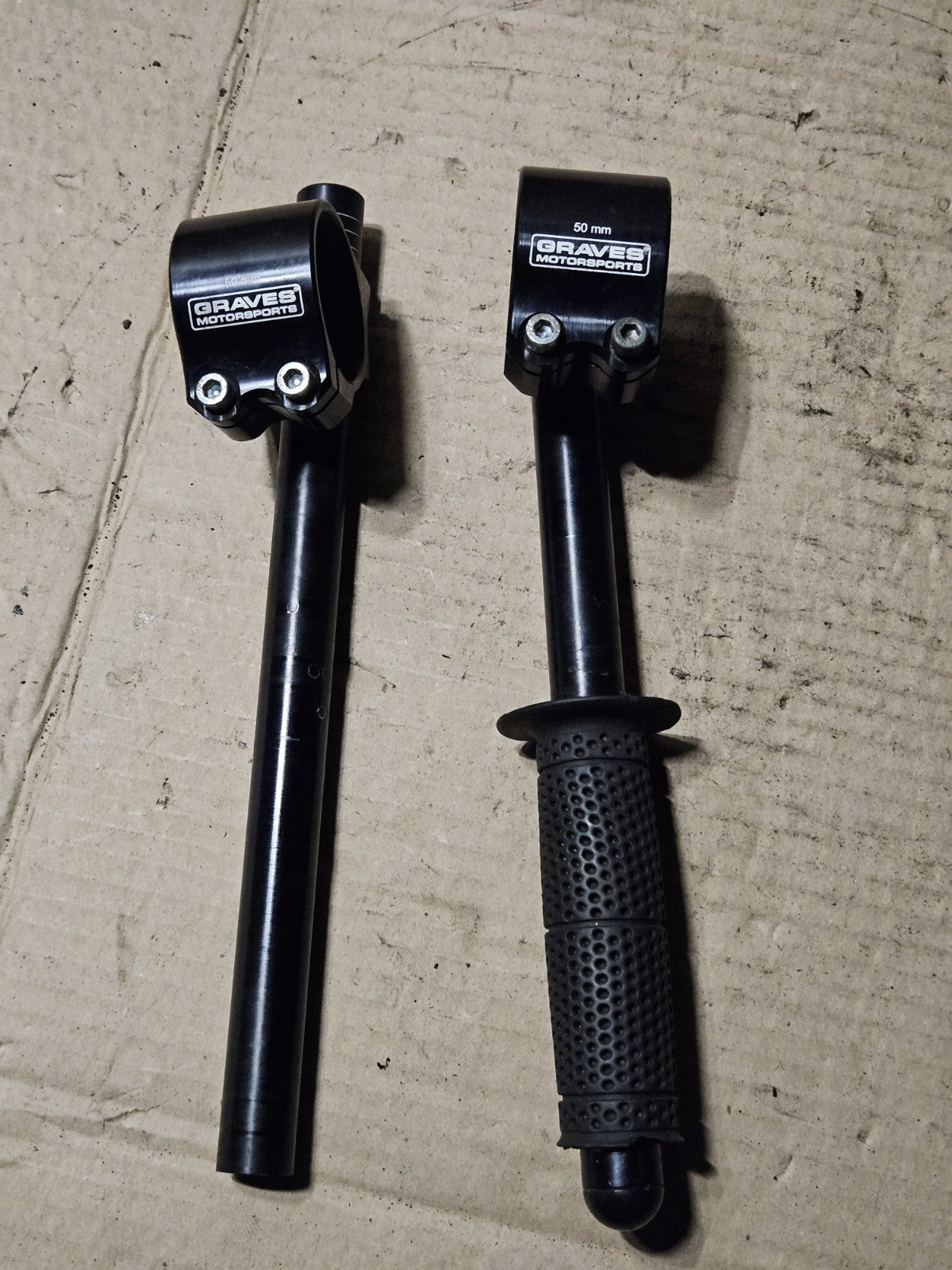 08-16 YAMAHA YZF R6 LEFT RIGHT CLIP ON ONS HANDLEBARS PAIR SET Graves Motorsport5