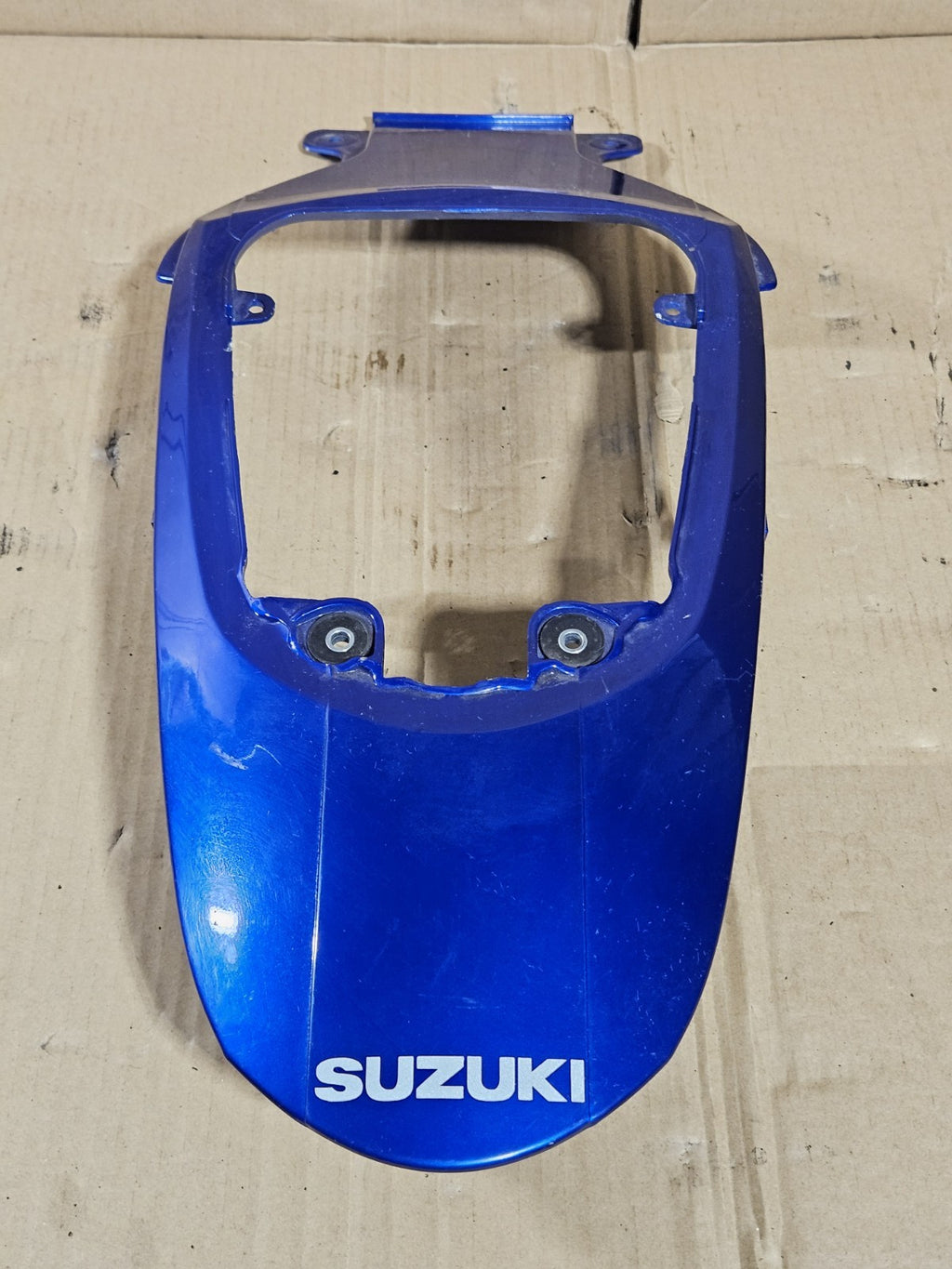 2006-2007 Suzuki GSXR600 GSXR750 OEM Center Tail Fairing Cowl Blue 45503-01H020